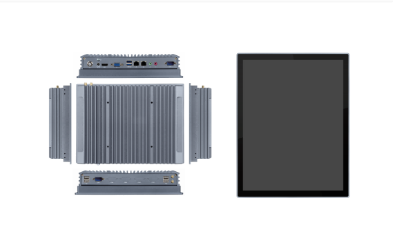 Intelligent Industrial Computer Monitor 10.1 Inch Industrial Touch Screen PC With 64G - 2TB Storage