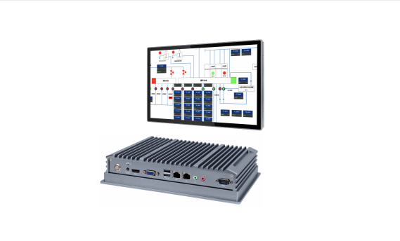 Intelligent Industrial Computer Monitor 10.1 Inch Industrial Touch Screen PC With 64G - 2TB Storage