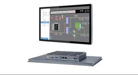 15.6 Inch Touch Screen Industrial Monitor 350 Cd/M2 Fanless Panel PC Touch Screen