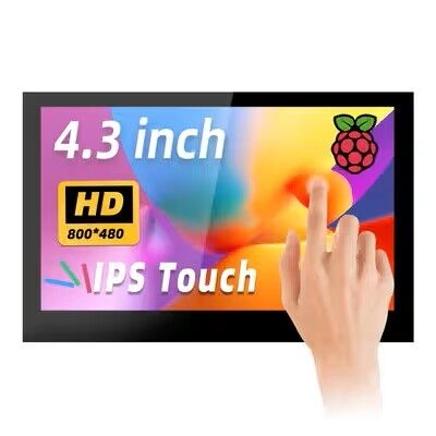 4.3 Inch HDMI LCD Display 800x480 Capacitive Touch Screen Display With IPS TFT Technology