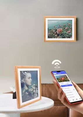 7.3 Inch Smart Digital Photo Frames 800*480 Advertising Digital Frame Low Power